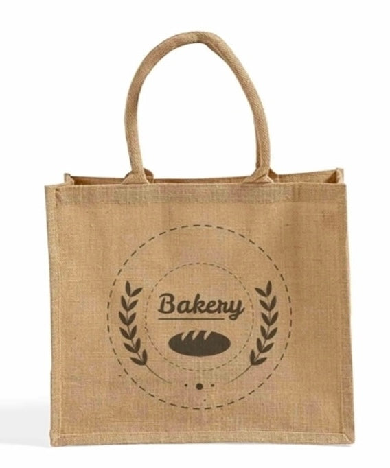 Burlap Bag with Logo - Custom