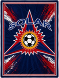 Solar Soccer Official Team Merch! Queen size blanket (60 x 80)